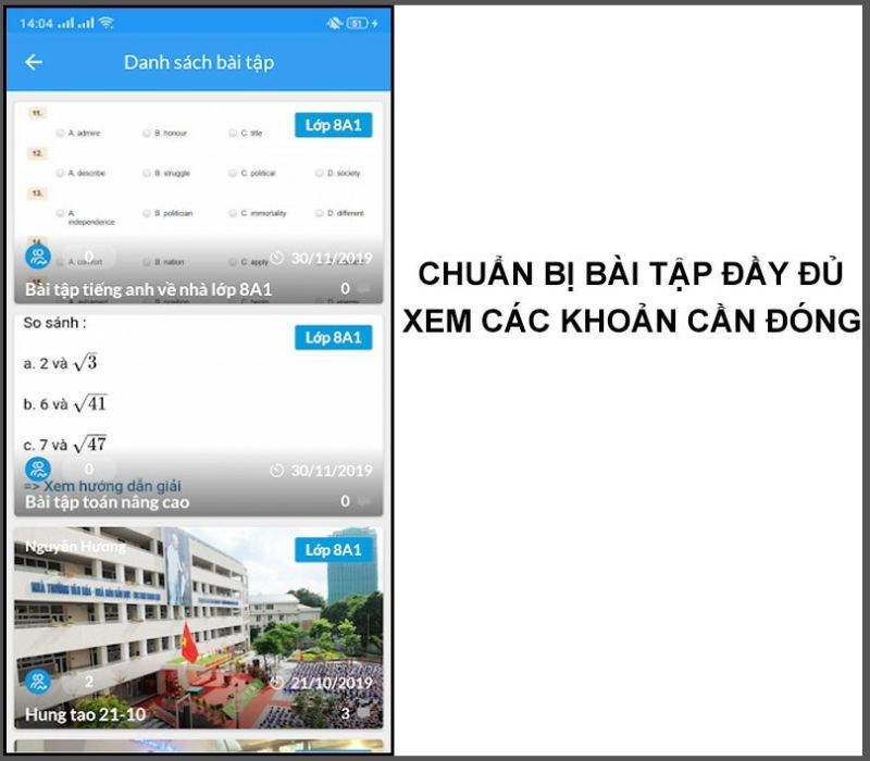 Ứng dụng vnEdu Connect: Tra cứu điểm, kết quả học tập, sổ liên lạc