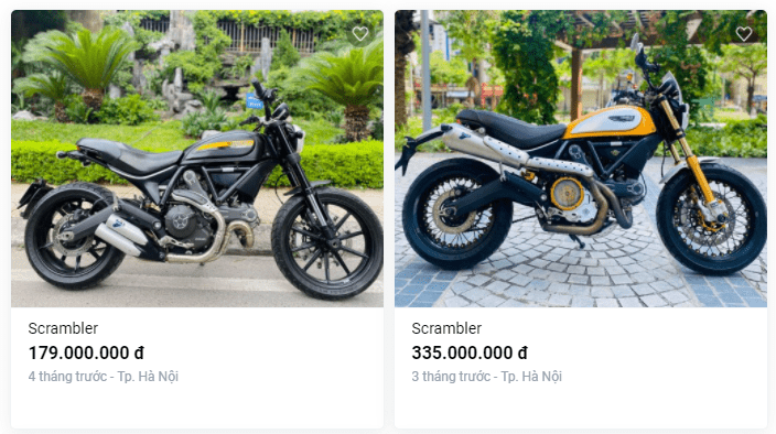 Những chiếc xe Win độ Scrambler độc đáo