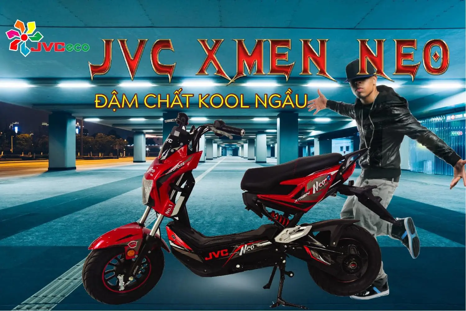 JVC XMEN NEO - SIÊU PHẨM DÒNG XE ĐIỆN XMEN