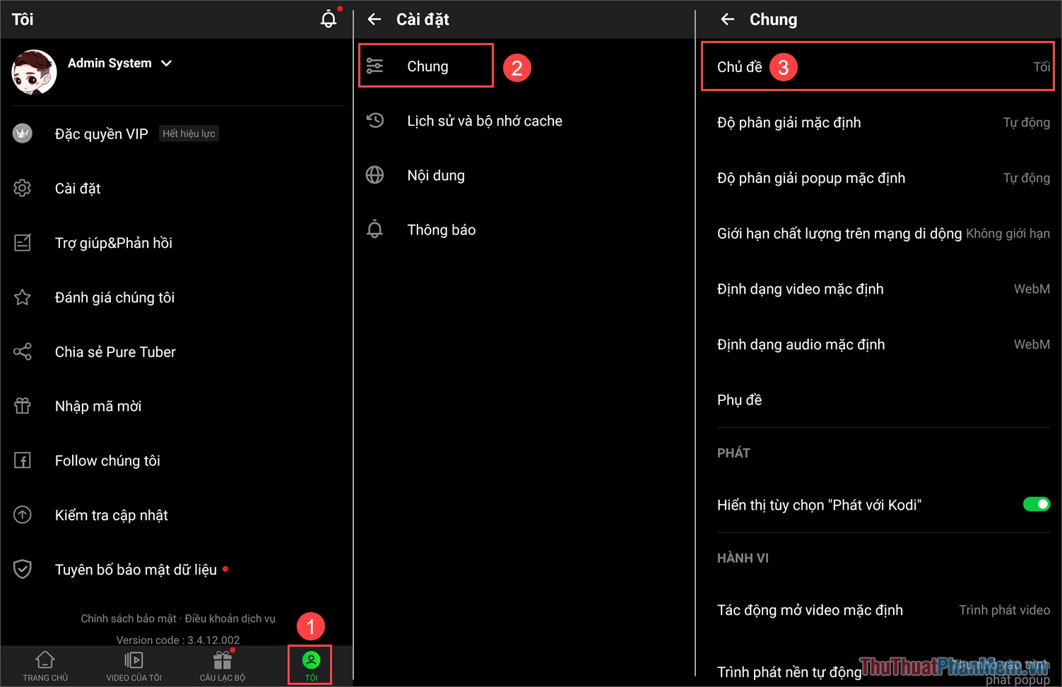 Hướng dẫn sử dụng Pure Tuber - App nghe nhạc youtube tắt màn hình