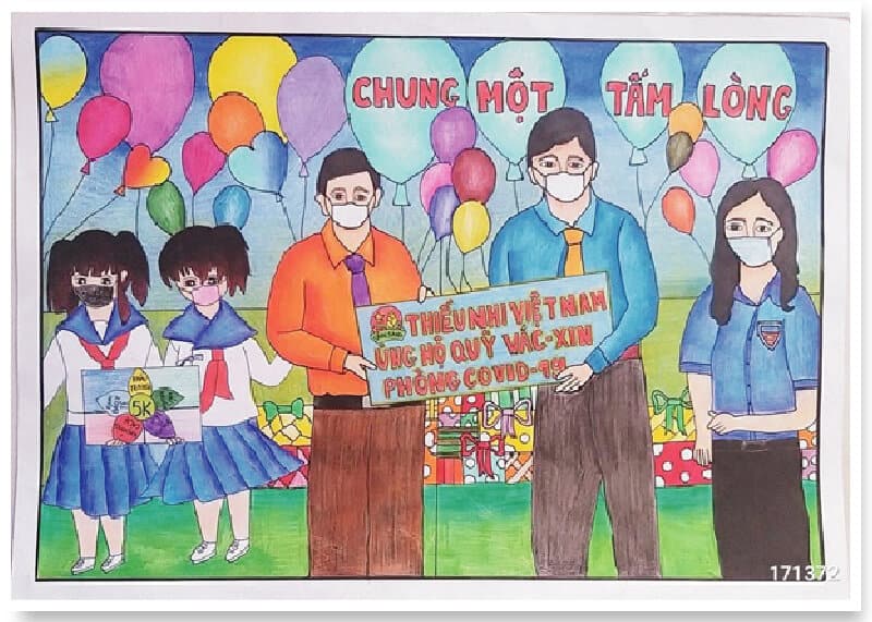 111 Tranh vẽ đoàn thanh niên cộng sản Hồ Chí Minh đẹp ý nghĩa