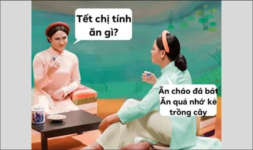 Sưu tầm 50+ mẫu meme Tết độc đáo cho Tết 2024