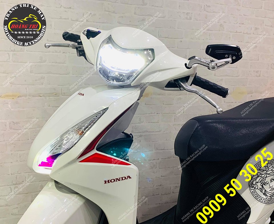 Honda Vision độ đồng hồ kiểu Ducati