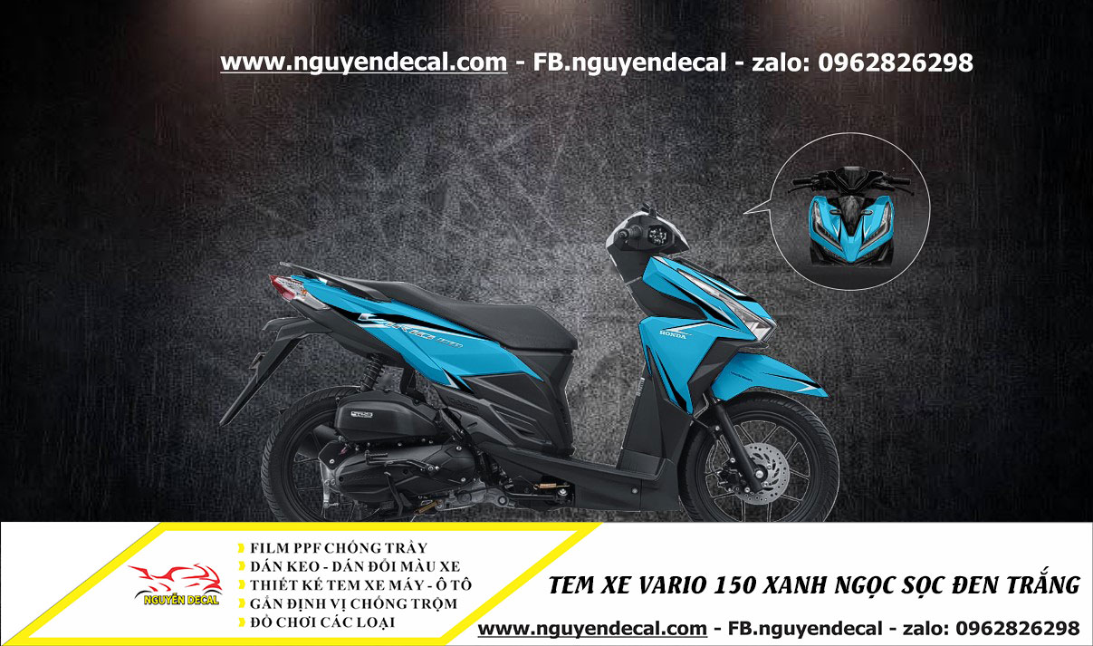 20+ mẫu decal - Tem xe vario được săn đón nhất hiện nay