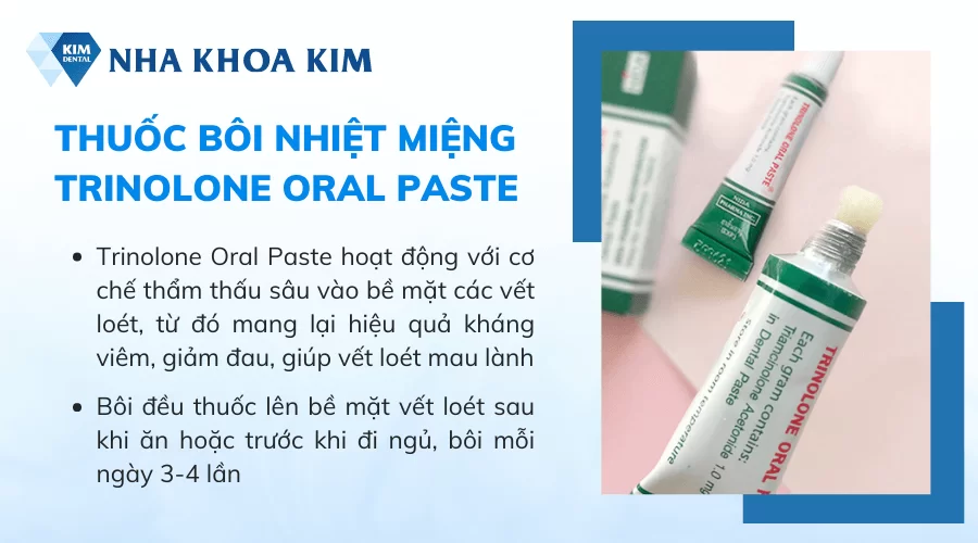 Thuốc bôi nhiệt miệng nuốt có sao không? 5 loại thuốc an toàn cho bạn