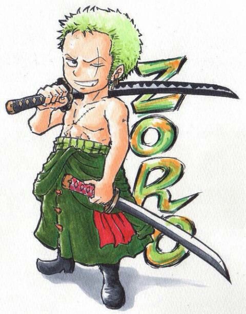 Ảnh Zoro chibi đẹp nhất