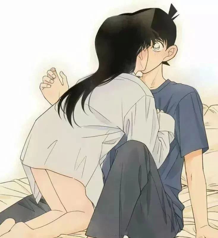 Hình ảnh Shinichi và Ran hôn nhau đẹp nhất