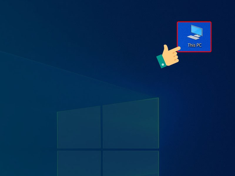 Cách phóng to, thu nhỏ biểu tượng icon desktop Windows 10, 7, macOS