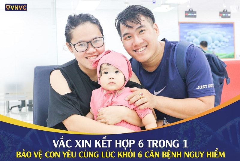 Vắc xin 6 trong 1: lịch tiêm và giá tiền hết bao nhiêu