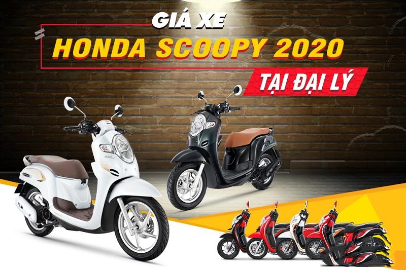 Giá Honda Scoopy 2020 mới nhất hôm nay tại Hà Nội