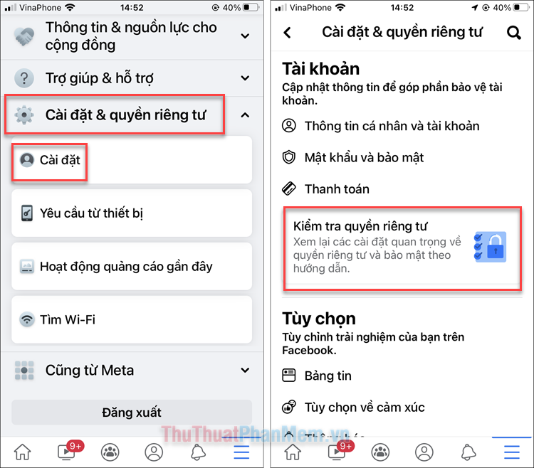 Bí quyết đặt tài khoản Facebook ở chế độ riêng tư