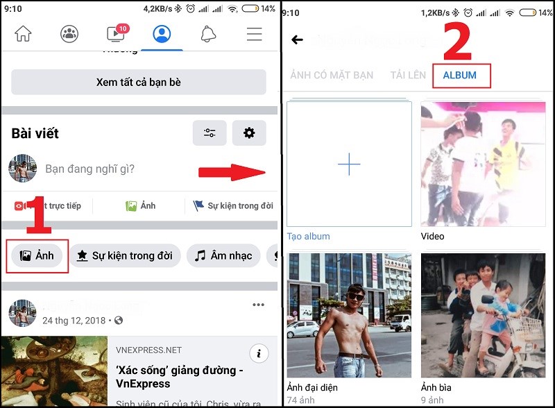 Cách tạo, xóa album trên Facebook bằng điện thoại, máy tính đơn giản