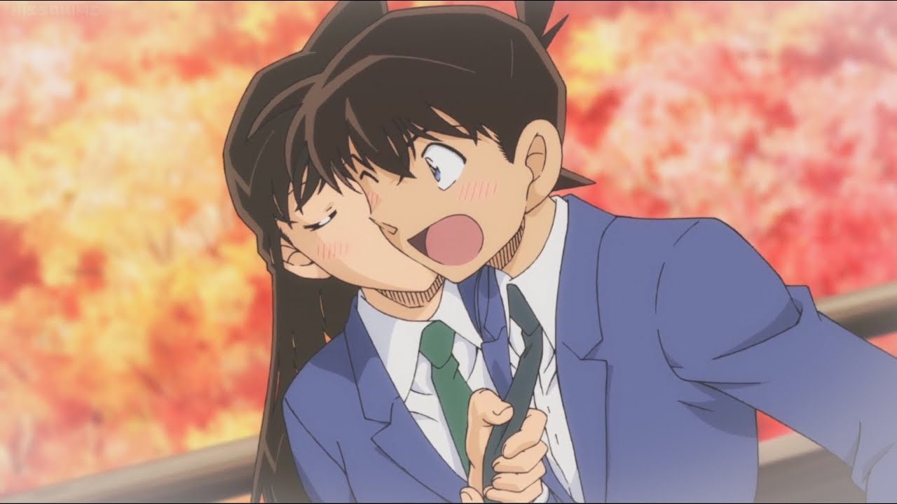 Hình ảnh Shinichi và Ran hôn nhau đẹp nhất