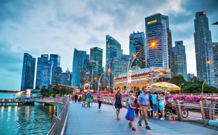 THAM QUAN CÔNG VIÊN SƯ TỬ BIỂN MERLION PARK - BIỂU TƯỢNG DU LỊCH NỔI TIẾNG TẠI SINGAPORE