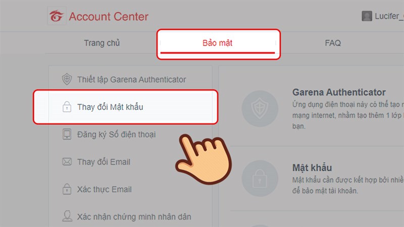 Cách thay đổi, lấy lại mật khẩu Garena đơn giản chi tiết nhất