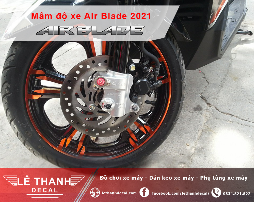 Đồ chơi xe máy Air Blade và những phụ kiện cần lắp đặt hiện nay