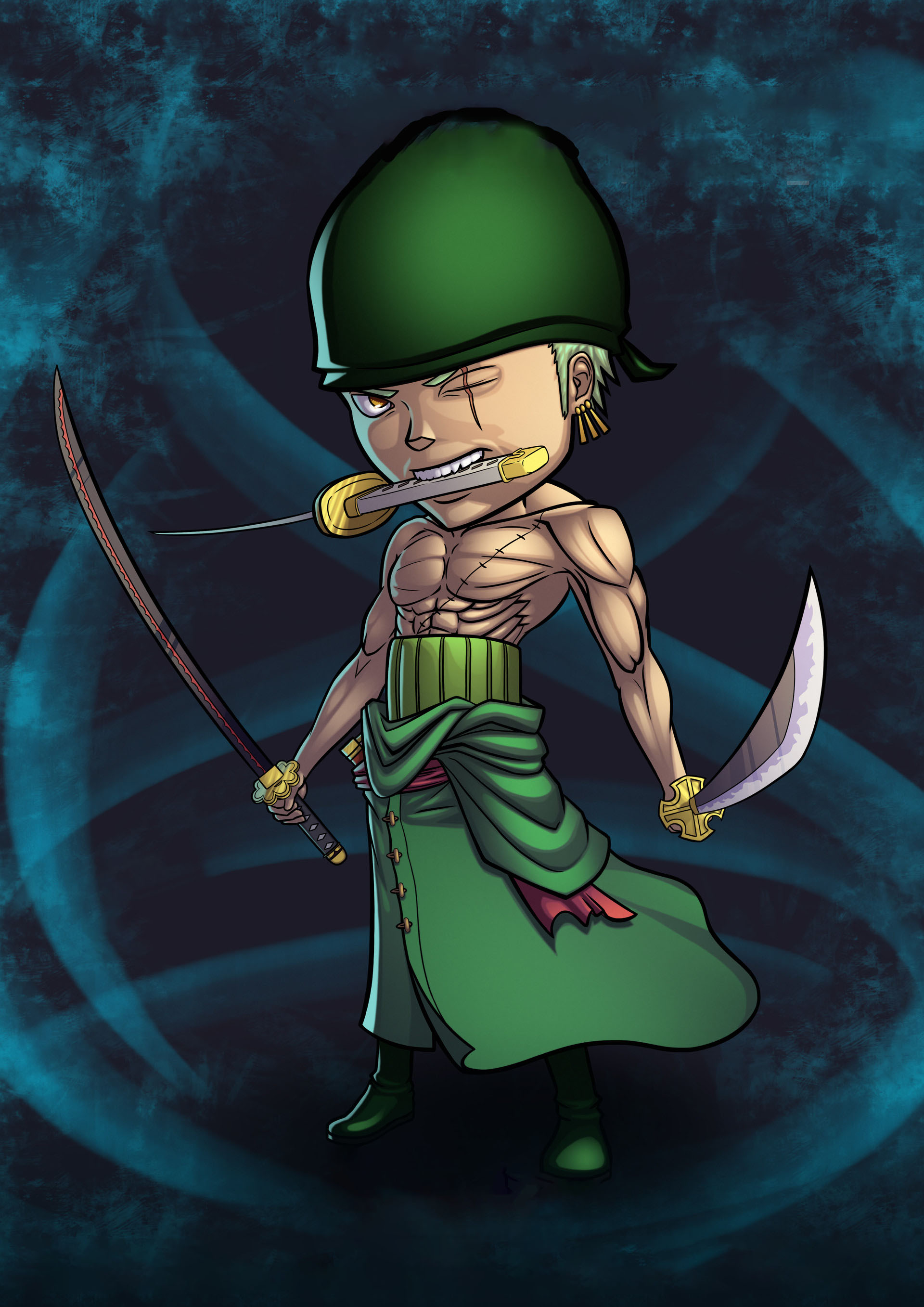 Ảnh Zoro chibi đẹp nhất