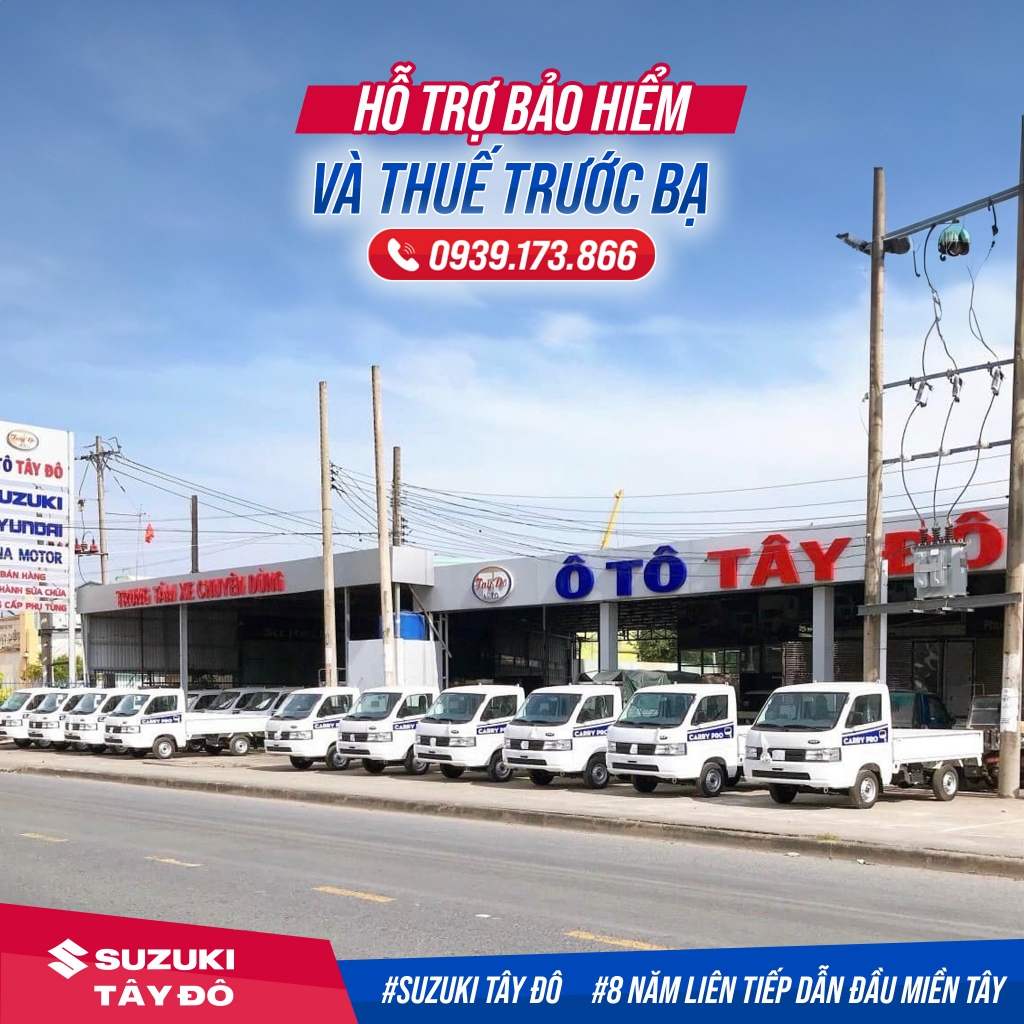 Giá xe tải Suzuki 1,25 tấn và dòng tải trọng từ 750kg, 810kg, 940kg loại nào dùng tiện lợi hơn?