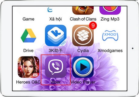 Cài Viber cho iPad, gọi điện nhắn tin miễn phí trên iPad
