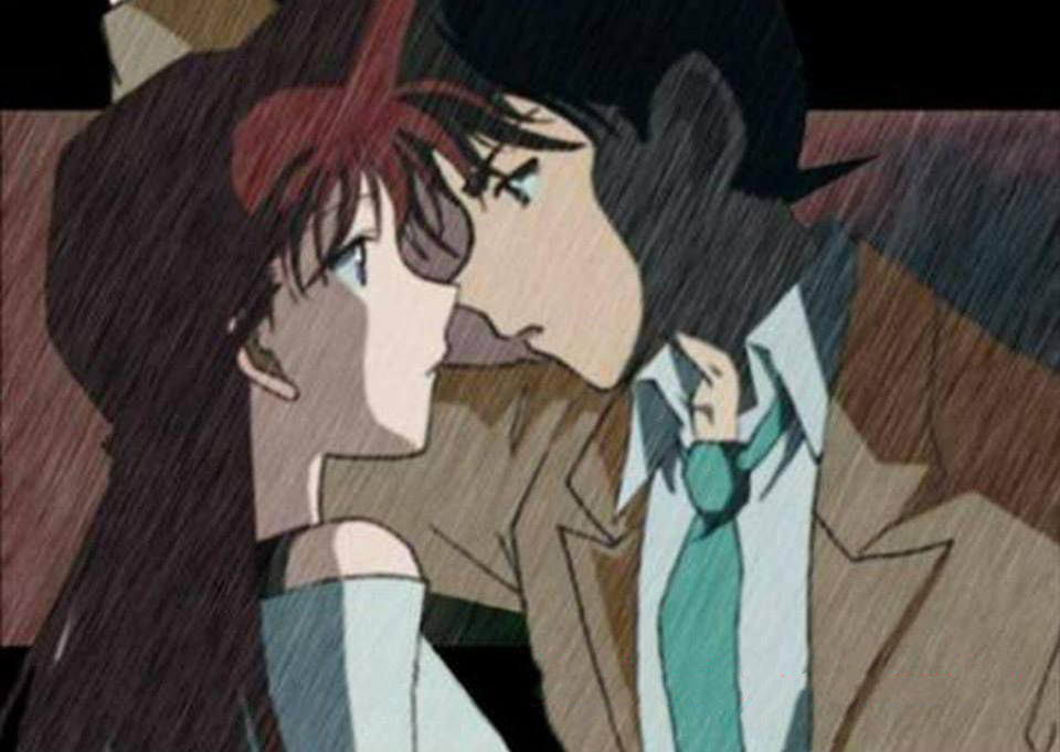 Hình ảnh Shinichi và Ran hôn nhau đẹp nhất