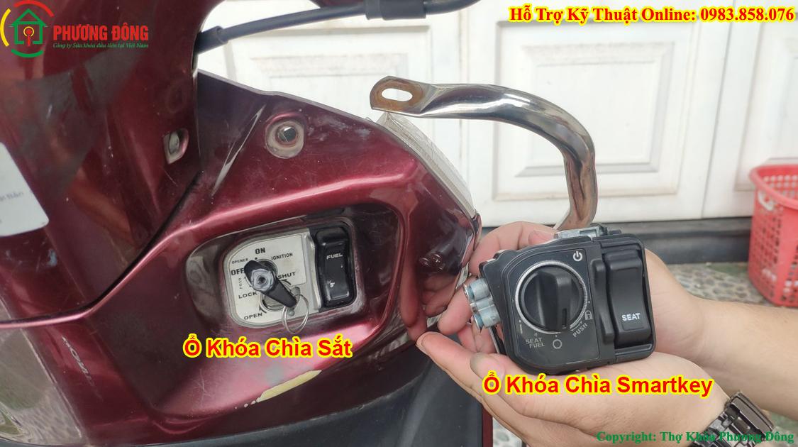 10Cách mở cốp xe Lead khi quên chìa khóa từ đời cũ tới khóa thông minh