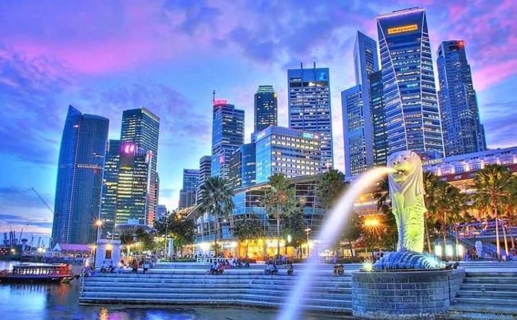 THAM QUAN CÔNG VIÊN SƯ TỬ BIỂN MERLION PARK - BIỂU TƯỢNG DU LỊCH NỔI TIẾNG TẠI SINGAPORE