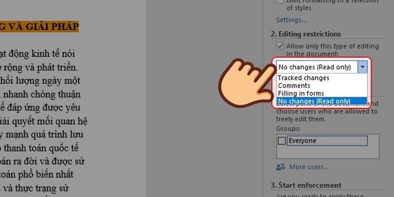 Hướng dẫn cách bảo vệ file Word, không cho người khác copy và chỉnh sửa