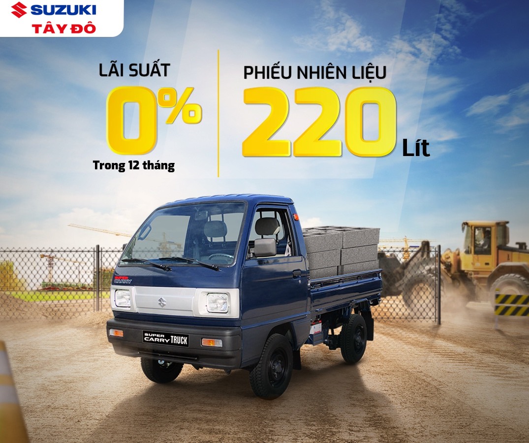 Giá xe tải Suzuki 1,25 tấn và dòng tải trọng từ 750kg, 810kg, 940kg loại nào dùng tiện lợi hơn?