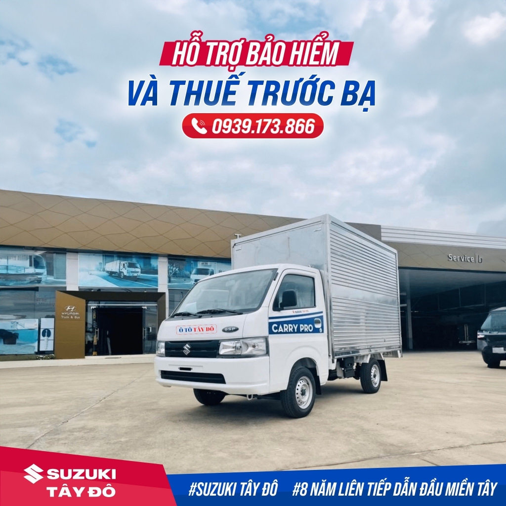 Giá xe tải Suzuki 1,25 tấn và dòng tải trọng từ 750kg, 810kg, 940kg loại nào dùng tiện lợi hơn?