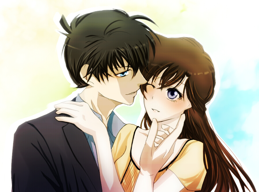 Hình ảnh Shinichi và Ran hôn nhau đẹp nhất