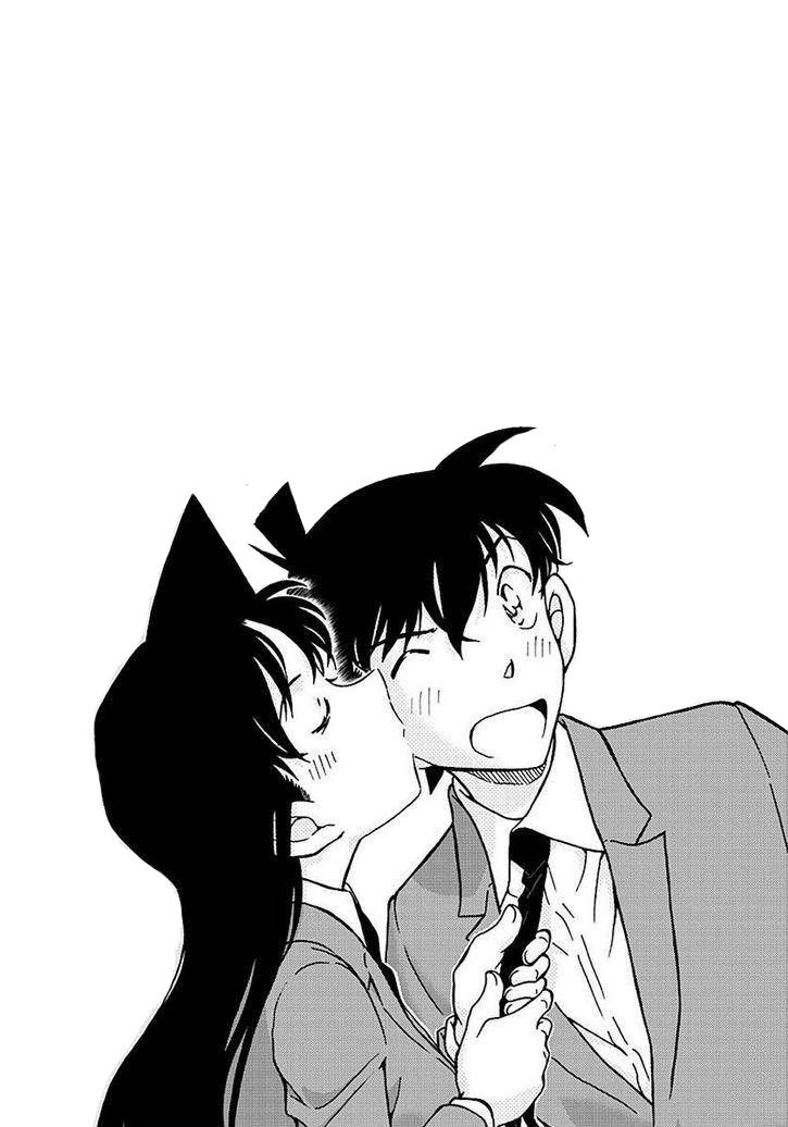 Hình ảnh Shinichi và Ran hôn nhau đẹp nhất