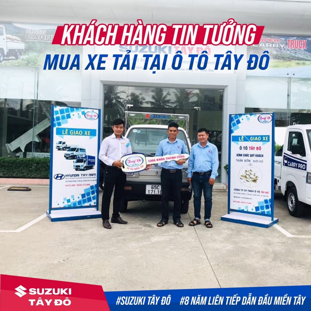 Giá xe tải Suzuki 1,25 tấn và dòng tải trọng từ 750kg, 810kg, 940kg loại nào dùng tiện lợi hơn?