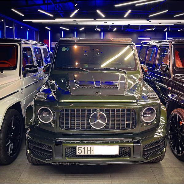 Mercedes-AMG G63 độ Brabus hầm hố và có màu sơn