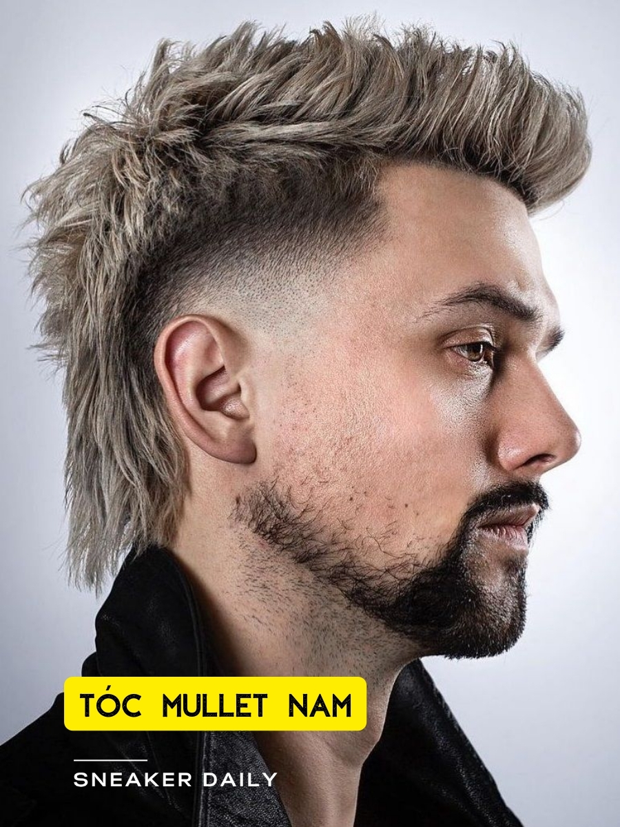 Tóc Mullet Nam - Xu Hướng và Hình Ảnh Để Bạn Tham Khảo Khi Đi Cắt Tóc