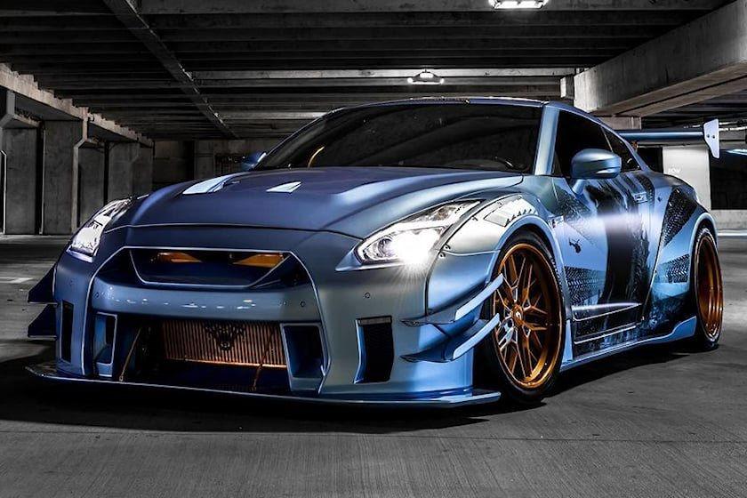 Cận cảnh Nissan GT-R R35 độ Liberty Walk Type 2 với sức mạnh hơn 1.500 mã lực