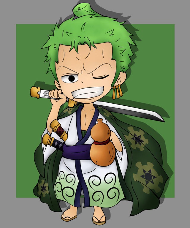 Ảnh Zoro chibi đẹp nhất