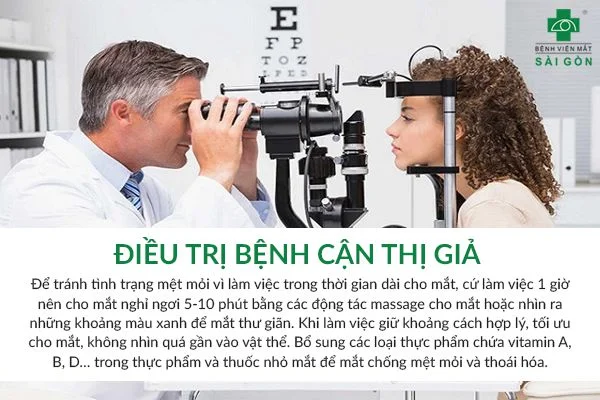 Cận thị giả: khó nhận biết nhưng dễ điều trị