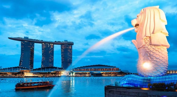 THAM QUAN CÔNG VIÊN SƯ TỬ BIỂN MERLION PARK - BIỂU TƯỢNG DU LỊCH NỔI TIẾNG TẠI SINGAPORE