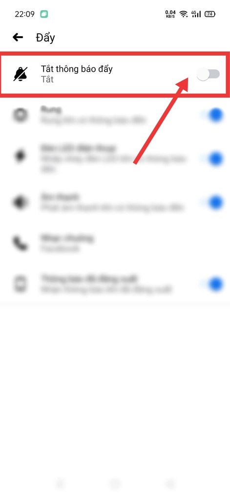 Cách bật, tắt thông báo của Facebook trên điện thoại nhanh, đơn giản
